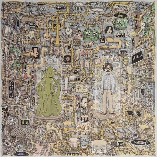 Weezer – OK Human (Limited Edition Control Room Chaos Splatter Vinyl LP) cover