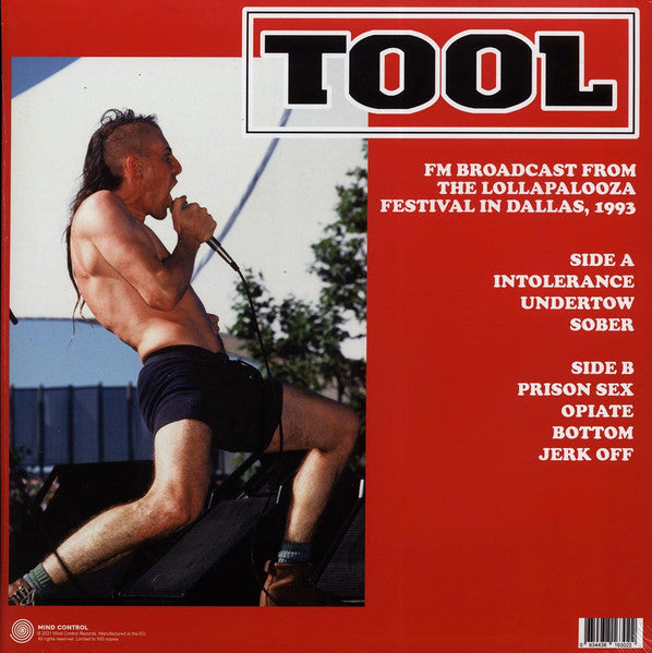 Tool - Live At The Starplex Amphitheatre (Limited Edition Vinyl LP) rear