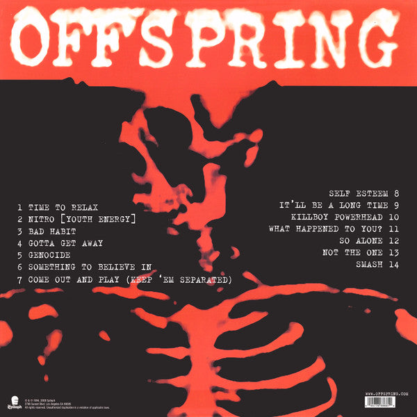 The Offspring - Smash (Remastered Vinyl Record) (LP) rear