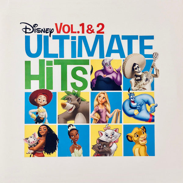 Disney Ultimate Hits Vol. 1 & 2 (2LP Ltd. Green Blue Vinyl Record) front