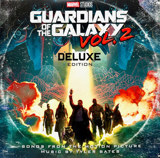 Guardians Of The Galaxy Vol. 2 (Deluxe 2LP Orange Vinyl Record) front