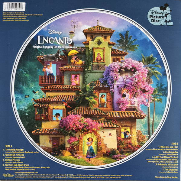 Encanto – Original Motion Picture Soundtrack (Limited Edition Picture Disc Vinyl LP) rear