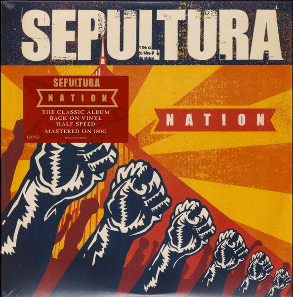 Sepultura - Nation (2LP 180g Remastered Vinyl Record) front