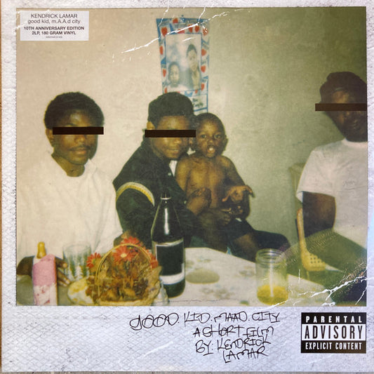 Kendrick Lamar – good kid, m.A.A.d city (10th Anniv. 2LP 180g Vinyl Record) front