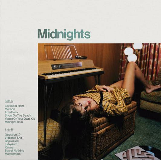 Taylor Swift - Midnights (Jade Green) Vinyl Record front