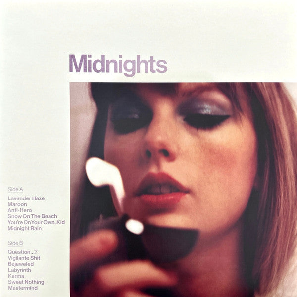 Taylor Swift – Midnights (Limited Edition Lavender Marbled Vinyl LP) cover
