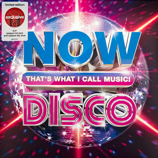 Now That’s What I Call Music! Disco (Limited 2LP Hot Pink & Sky Blue Vinyl) cover