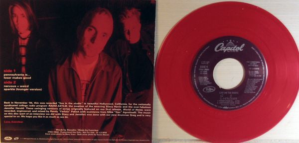 Everclear – Sparkle And Fade (Ltd. First Pressing 1995 with 7" Promo) Viny Record 7 inch