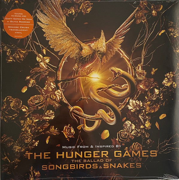 The Hunger Games: The Ballad of Songbirds & Snakes (Orange Vinyl Record) front