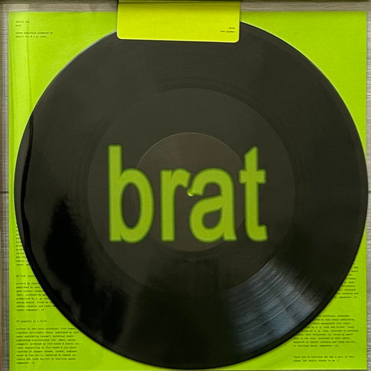 Charli XCX - Brat (Limited Edition LP, Includes "Club Classics" 7" vinyl) Vinyl Record front