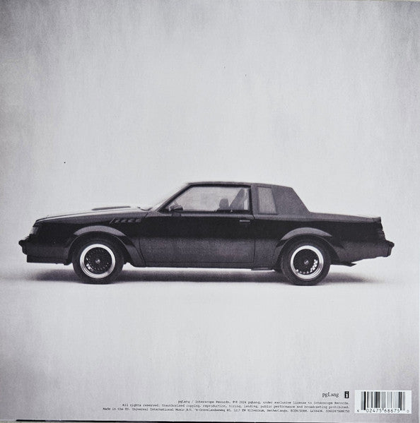 Kendrick Lamar – GNX (LP Indie Excl. Blue Vinyl Record) rear