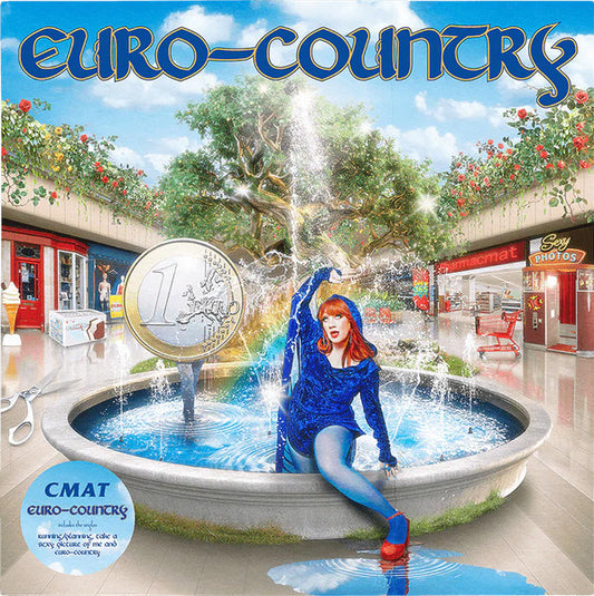 CMAT – Euro-Country (Limited Edition Green, Red and Yellow Vinyl 2LP) cover