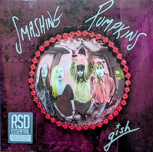 The Smashing Pumpkins – Gish (35th Anniversary 180g Gray Pink & Purple Splatter Vinyl LP) cover