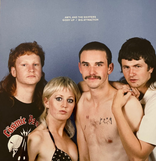 Amyl and The Sniffers – Giddy Up/Big Attraction (Vinyl LP) cover
