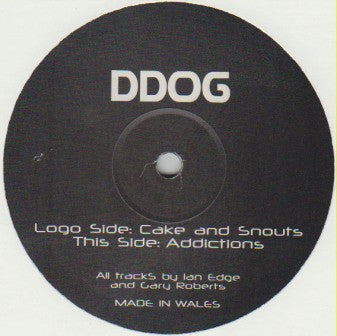 DDOG - Cake And Snouts / Addictions (12") (Powderhound) Vinyl Record