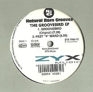 Natural Born Grooves - The Groovebird EP (12") Vinyl Record side 1