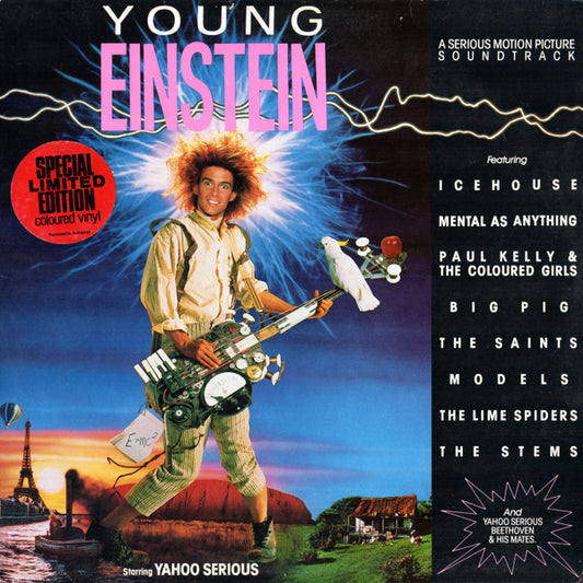 Young Einstein (A Serious Motion Picture Soundtrack) (LP Ltd) Vinyl Record Front