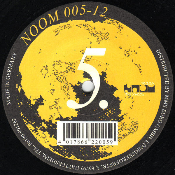 Mandala - High Noom EP(12")(Noom Records) Vinyl Record label 2