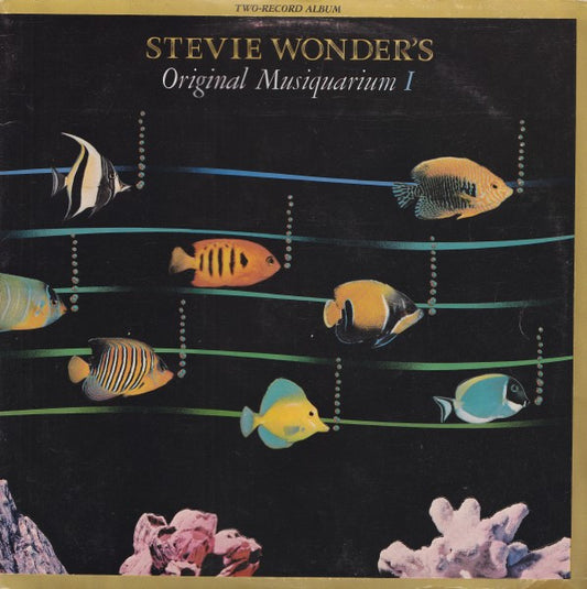 Stevie Wonder - Stevie Wonder's Original Musiquarium (First Pressing) Vinyl Record  Cover