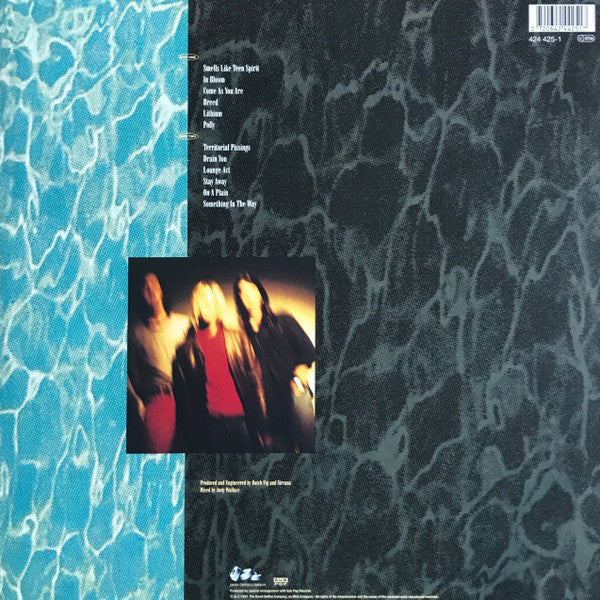 Nirvana - Nevermind (LP 180g Vinyl Record) rear