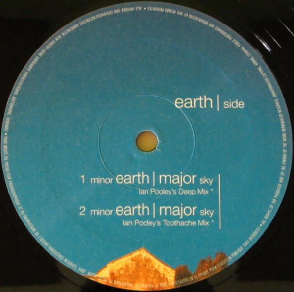 a-ha  - Minor Earth | Major Sky (12") Vinyl Record label 1