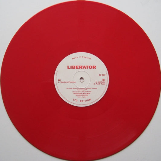 Liberator - Western Promise (12", Ltd, Red) Vinyl Record vinyl