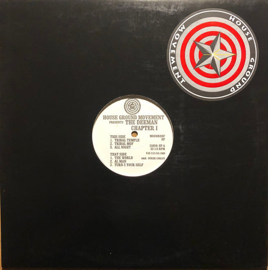 House Ground Movement Presents The Deeman - Chapter 1 (12") Vinyl Record front