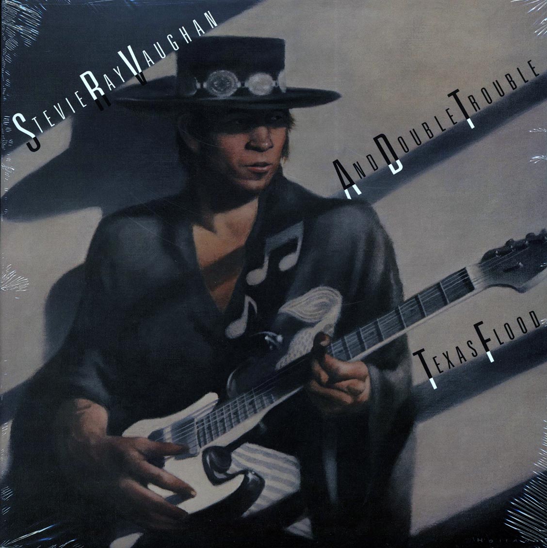 Stevie Ray Vaughan & Double Trouble - Texas Flood (Epic) Vinyl Record Cover