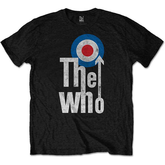 The Who - Elevated Target T-Shirt (Black)