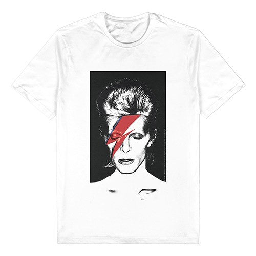 David Bowie - Ziggy Stardust T-Shirt (White)
