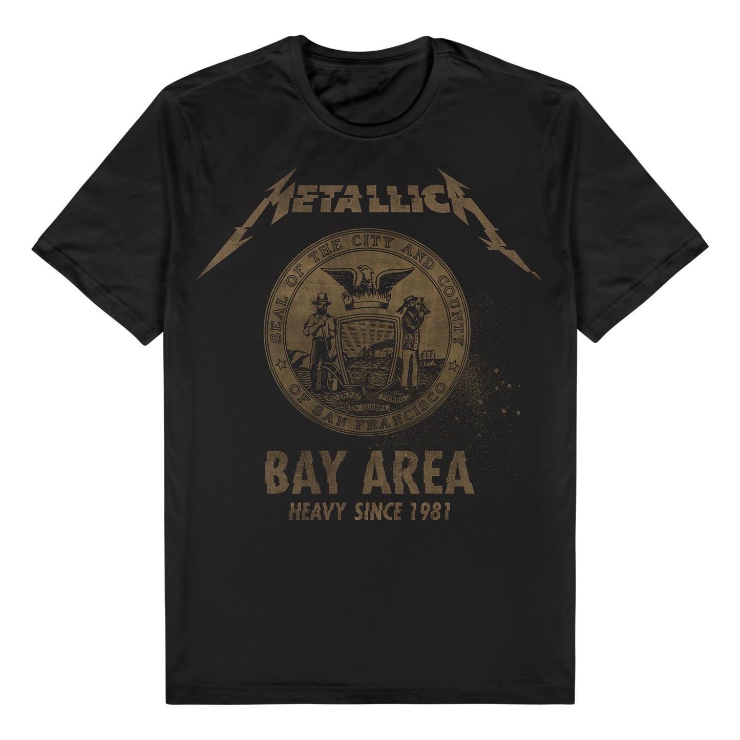 Metallica - Bay Area T-Shirt (Black)
