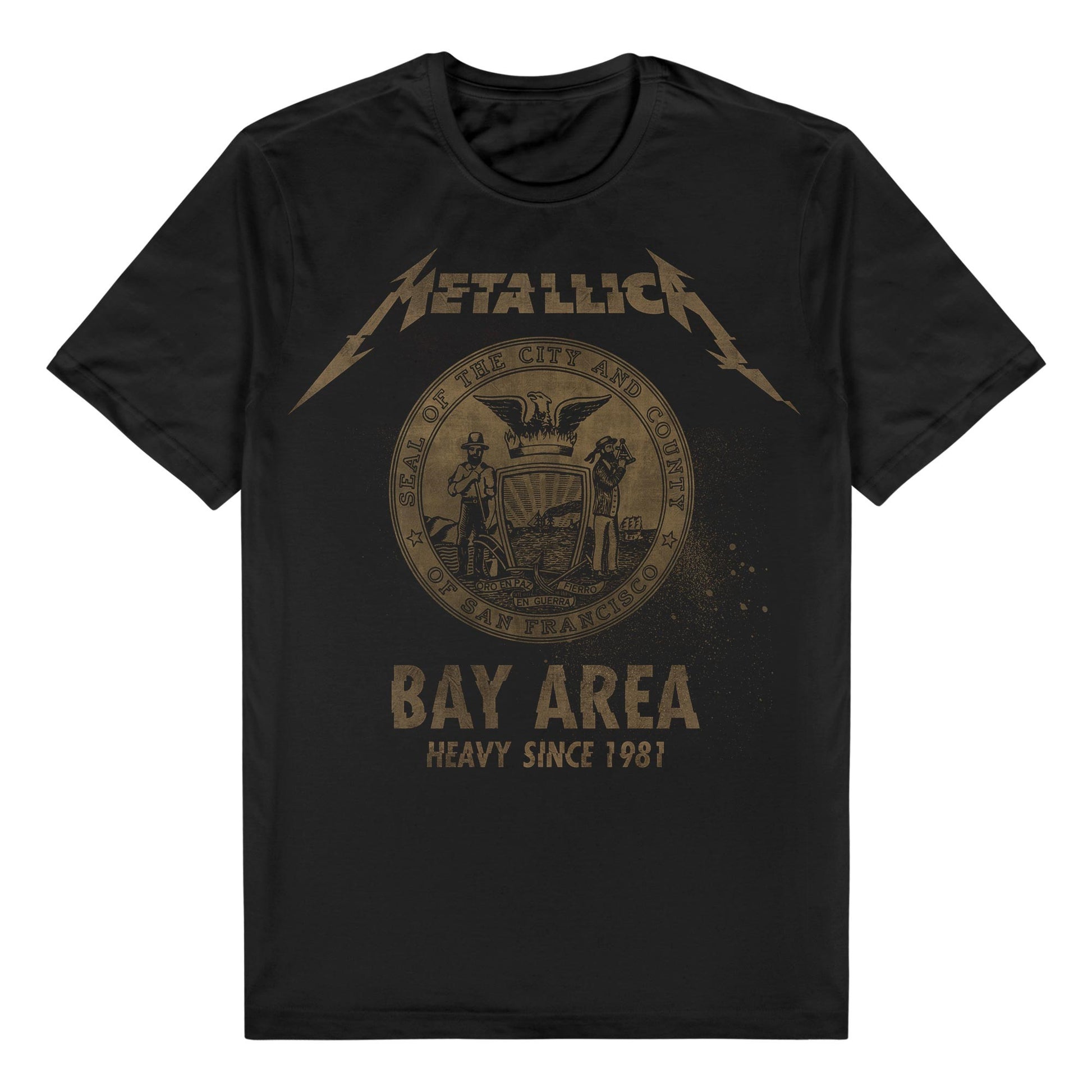 Metallica - Bay Area T-Shirt (Black)