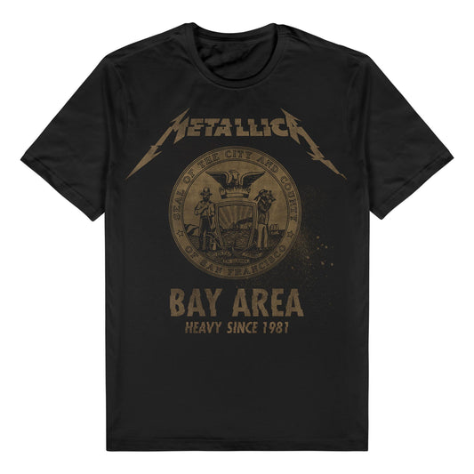Metallica - Bay Area T-Shirt (Black)
