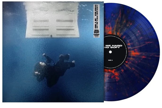 Billie Eilish - Hit Me Hard And Soft (Anniversary Edition Blue & Orange Splatter Vinyl LP) vinyl