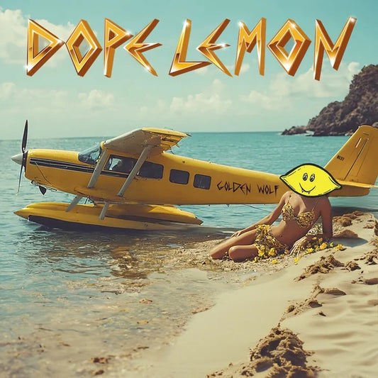 Dope Lemon – Golden Wolf (Limited Edition Zoetrope Vinyl LP) cover