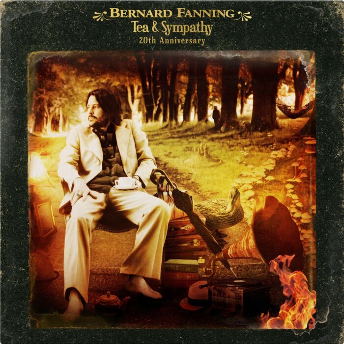 Bernard Fanning – Tea & Sympathy (Deluxe 20th Anniversary Edition Brew-Toned Vinyl 2LP) cover