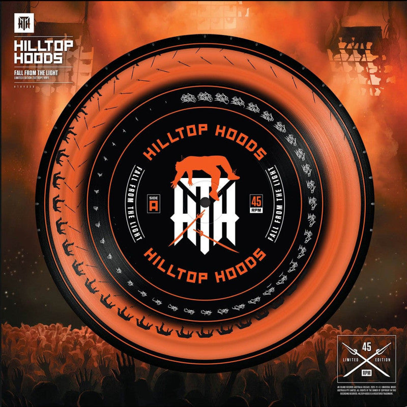 Hilltop Hoods – Fall From The Light (Limited Edition Zoetrope Vinyl 2LP) cover