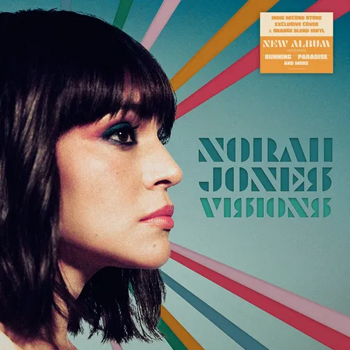 Norah Jones - Visions (Indie Exclusive LP Orange Vinyl Record) front