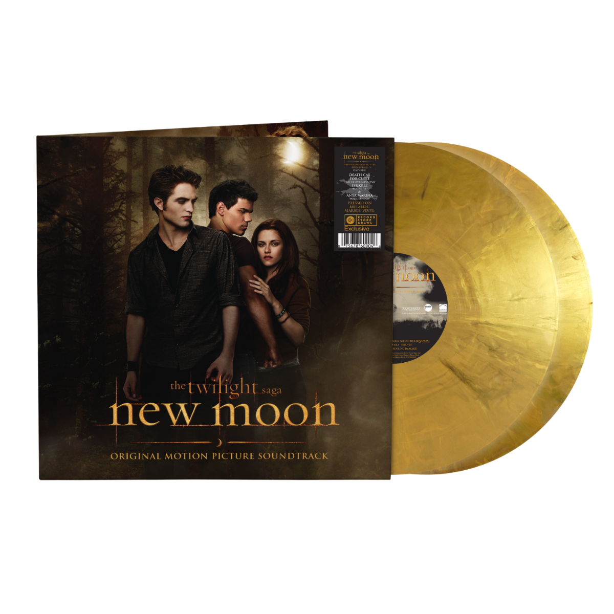 The Twilight Saga: New Moon Vinyl Record (Original Soundtrack) Rear