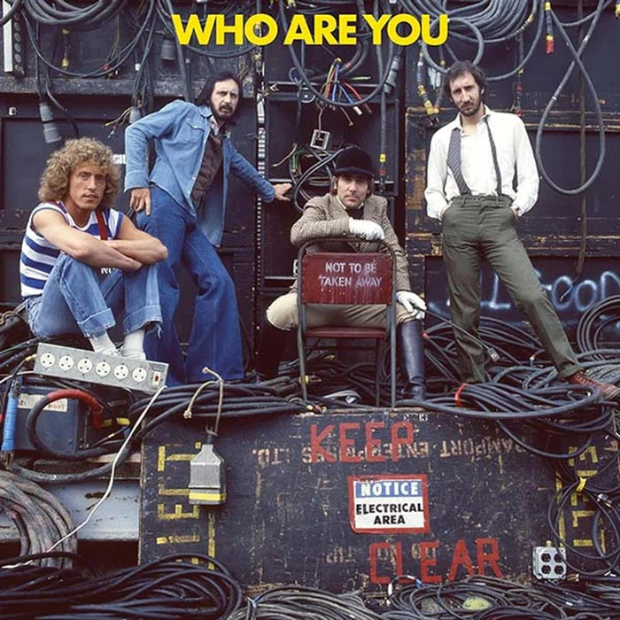 The Who – Who Are You (Limited Edition 180g Yellow Vinyl LP) cover