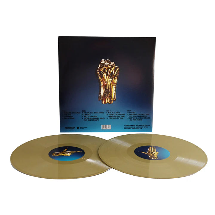 Run the Jewels - Run The Jewels 3 (2LP Gatefold, Poster, Gold Vinyl Record) 2LP