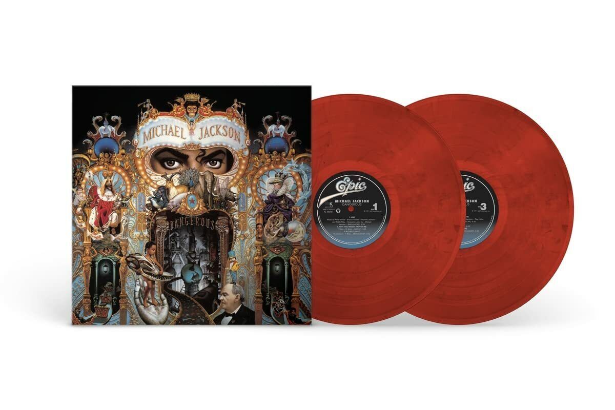 Michael Jackson - Dangerous (Ltd. Red Vinyl Record) vinyl